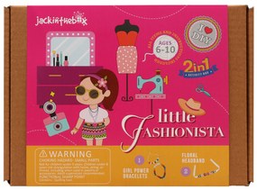 KIT CREATIE 2-IN-1 MICUTA FASHIONISTA - JACK IN THE BOX (JK10006)