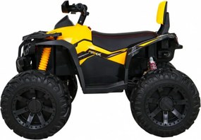 ATV Electric cu acumulator pentru copii NOVOKIDS™ PowerQuad PRO , Cu melodii si lumini, Lungime 103 cm, 3-8 ani , Max 35 kg , Roti EVA, 12V, 4
