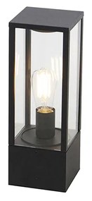 Lampă de podea industrială neagră 40 cm IP44 - Charlois