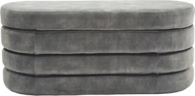 Bancheta cu spatiu de depozitare, Catifea Verde, VOQUE 115cm A-46692 VC