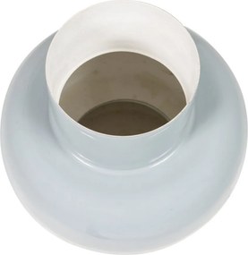 Vază gri deschis din metal (înălțime 27 cm) Auri – WOOOD