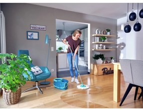 Mop rotativ cu găleată și detergent pentru pardoseli Rotation Disc Ergo - LEIFHEIT