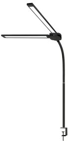 Lampă de birou LED cu intensitate reglabilă USB TENUIX DUO LED/14W/5V 3000-6000K negru