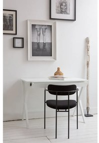 Scaun dining negru din catifea Ivy – WOOOD