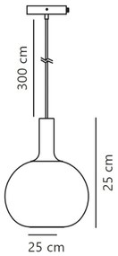 Lustră pe cablu Nordlux ALTON 1xE27/60W/230V negru