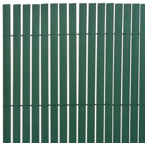 Gard pentru gradina cu 2 fete, verde, 110x400 cm 1, Verde, 110 x 400 cm