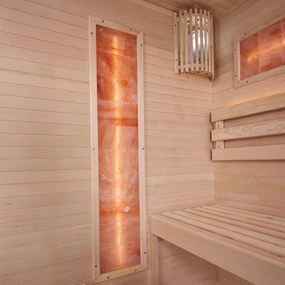 Vnútorná sauna Vantaa 150 so soľnými kameňmi