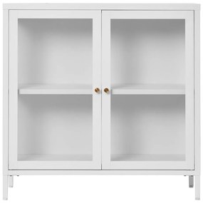 Vitrină albă din metal 80x80 cm Dalby – House Nordic
