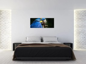 Tablou cu papagal (120x50 cm)