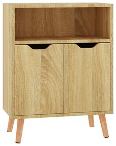 326825 vidaXL Servantă, stejar sonoma, 60x30x72 cm, lemn prelucrat