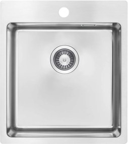 Chiuvetă din inox, 1-cuvă, Olfato, ZPO_010A