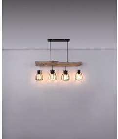 Lustră pe cablu MINA 4xE27/40W/230V Globo 15326-4N
