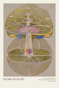 Reproducere Tree of Knowledge Series (No.1 out of 8) - Hilma af Klint, (26.7 x 40 cm)