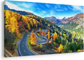 Tablou - Trecătoarea Malay Pass (90x60 cm)