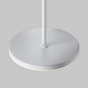 Lustra/Pendul LED iluminat design tehnic Plato D-18,5cm alb