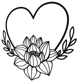 Decoratiune perete - Lotus si iubire