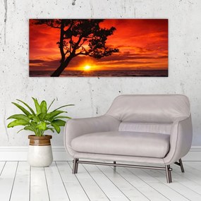Tablou - Apus de soare (120x50 cm)