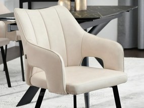Scaun Carl (crem + negru). 1111021