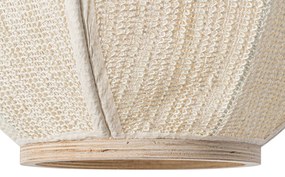 Lampă suspendată orientală naturală 46 cm - Rob