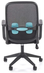 Scaun de birou Baldwin, negru