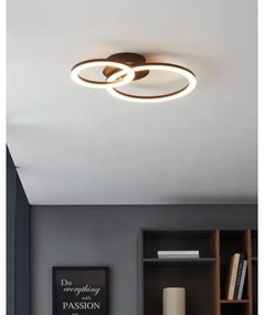 Plafonieră LED dimabilă Eglo 31772 PARRAPOS-Z LED/15W/230V negru
