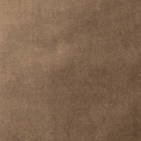 Canapea taupe cu tapițerie din catifea 225 cm Cube – Bonami Selection