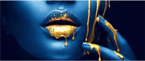 Tablou cu fața omeneaască (120x50 cm)