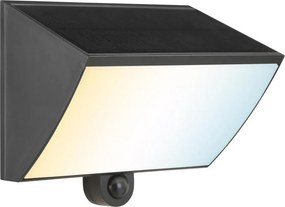Brilliant - Aplica de perete solară LED SIERRA LED/6W/3,7V 2000 mAh IP54 negru