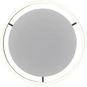 Leuchten Direkt 15391-13 - LED plafonieră RITUS 20W/230V negru dimabil