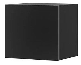 Dulap de perete Brolani BR07 (Negru + lucios negru) . 1106311