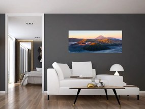 Tablou cu muntele Bromo în Indonesia (120x50 cm)