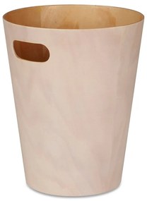 Coș de gunoi Umbra Woodrow, 7,5 l, crem