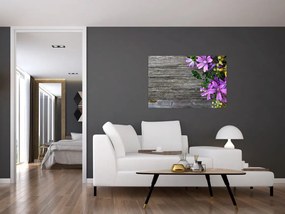 Tablou - flori de câmp (90x60 cm)