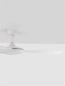 Ventilator de tavan cu telecomanda design modern BLAIRE alb