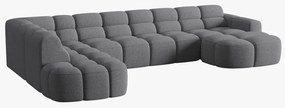 Coltar Lisa U stofa L387 cm