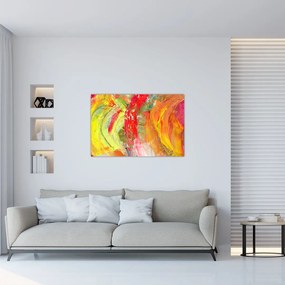 Tablou cu abstracție- pictura (90x60 cm)