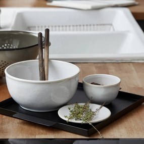 Bol din gresie ceramică Costa Nova Roda, ⌀ 19 cm, alb