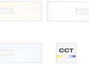 Plafonieră LED RGBW dimabilă Brilliant ODELLA LED/37W/230V + telecomandă