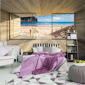 Fototapet - Privire spre plaja (152,5x104 cm)