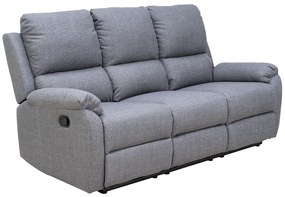 Canapea recliner tapitata Spencer 3 Bjorn – Gri