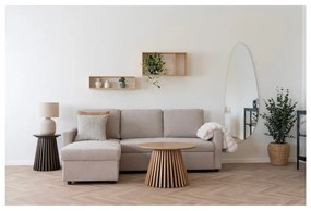 Pătură crem din blană artificială 130x180 cm Galena – House Nordic