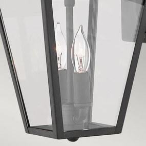 Quintiesse QN-ALFORD-PLACE2-S-MB - Aplică de perete exterioară ALFORD S 2xE14/40W/230V IP44