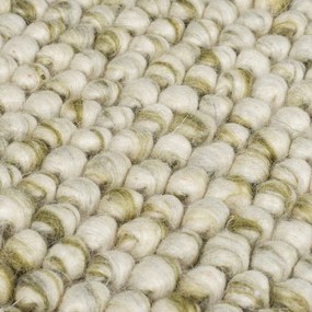 Covor kaki țesut manual din amestesc de lână 120x170 cm Minerals – Flair Rugs