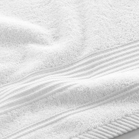 Prosop alb din bumbac din frotir 50x90 cm Tendresse – douceur d'intérieur