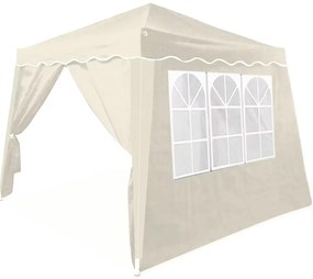 Deuba Foisor de gradina Capri 3x3 m - 4 pereti laterali - bej