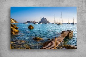 Tablou Canvas - Portul din Ibiza