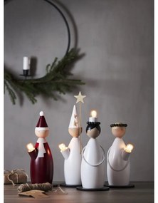 Decorațiune luminoasă albă ø 12 cm de Crăciun Lucia Classic – Star Trading