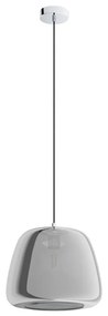Lustră pe cablu ALBARINO 1xE27/40W/230V d. 35 cm gri Eglo 39665