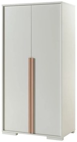 Dulap alb pentru copii 99x195 cm London - Vipack