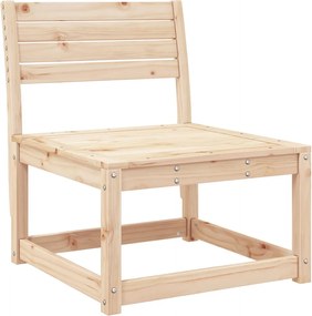 vidaXL Canapea de grădină, lemn masiv de pin